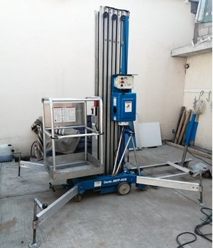 Marca: GENIE Modelo: AWP40-S Altura de trabajo: 12m Alimentación: Eléctrica