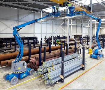 Marca: GENIE Modelo: Z-40/23N Altura de trabajo: 12.3m Alimentación: Eléctrica