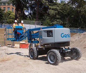 Marca: GENIE Modelo: Z-45/25J RT Altura de trabajo: 13.8m Alimentación: Combustión