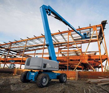 Marca: GENIE Modelo: Z-80/60 Altura de trabajo: 23.7m Alimentación: Combustión